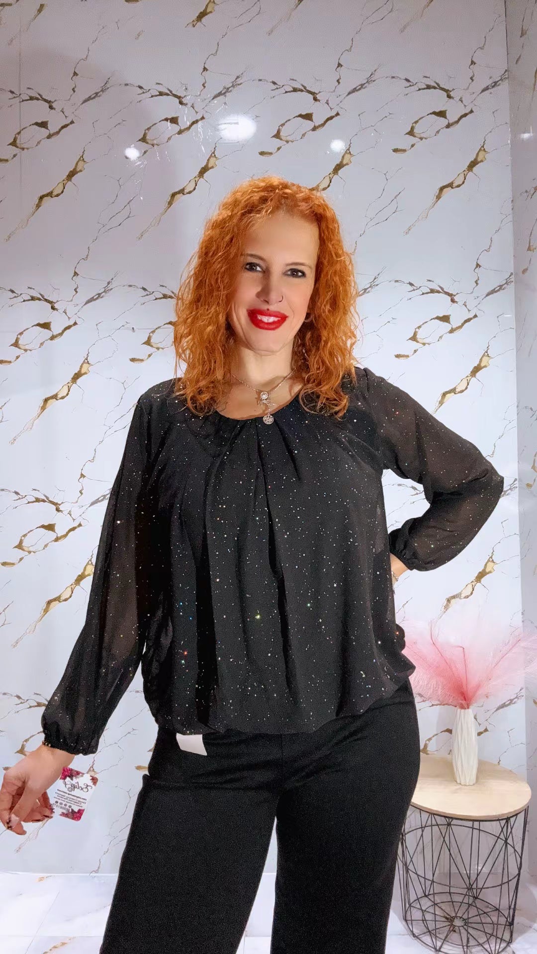 Blusa brillo
