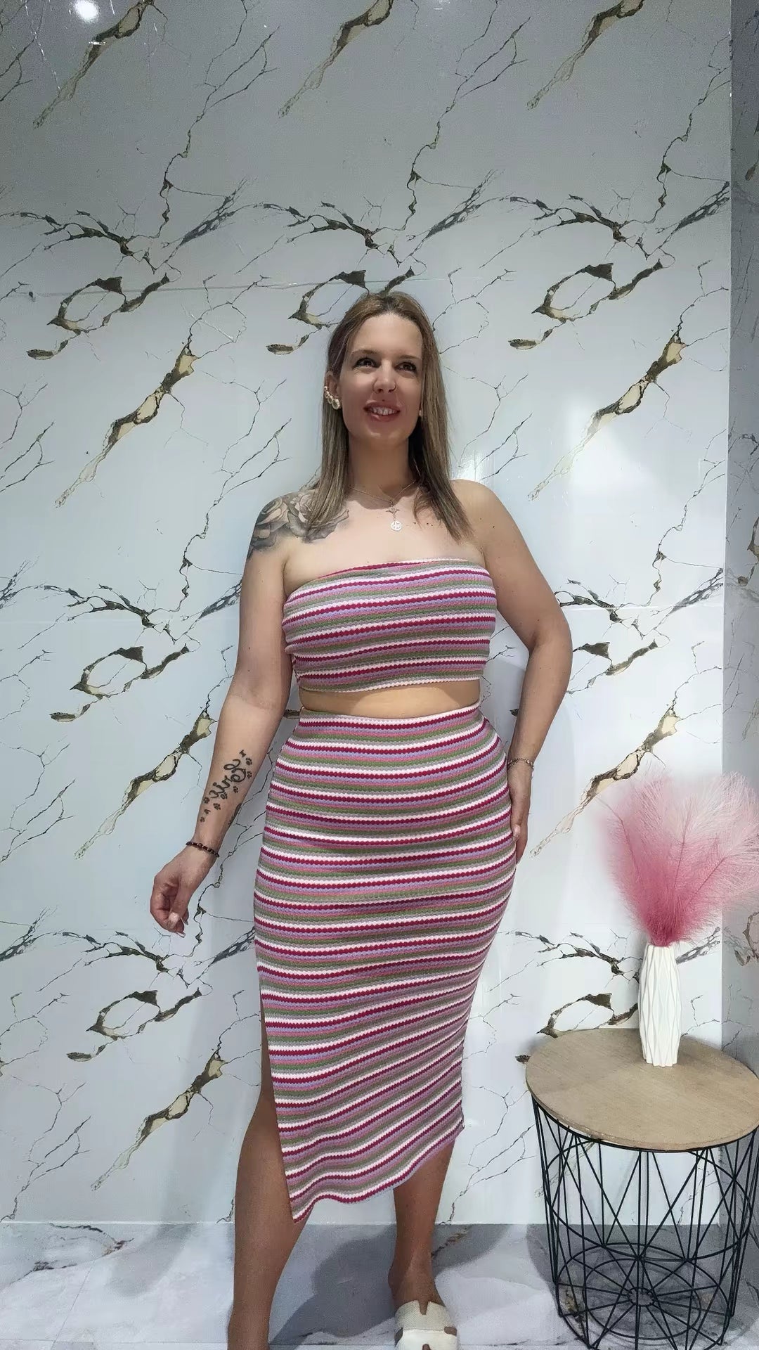 Conjunto rayas