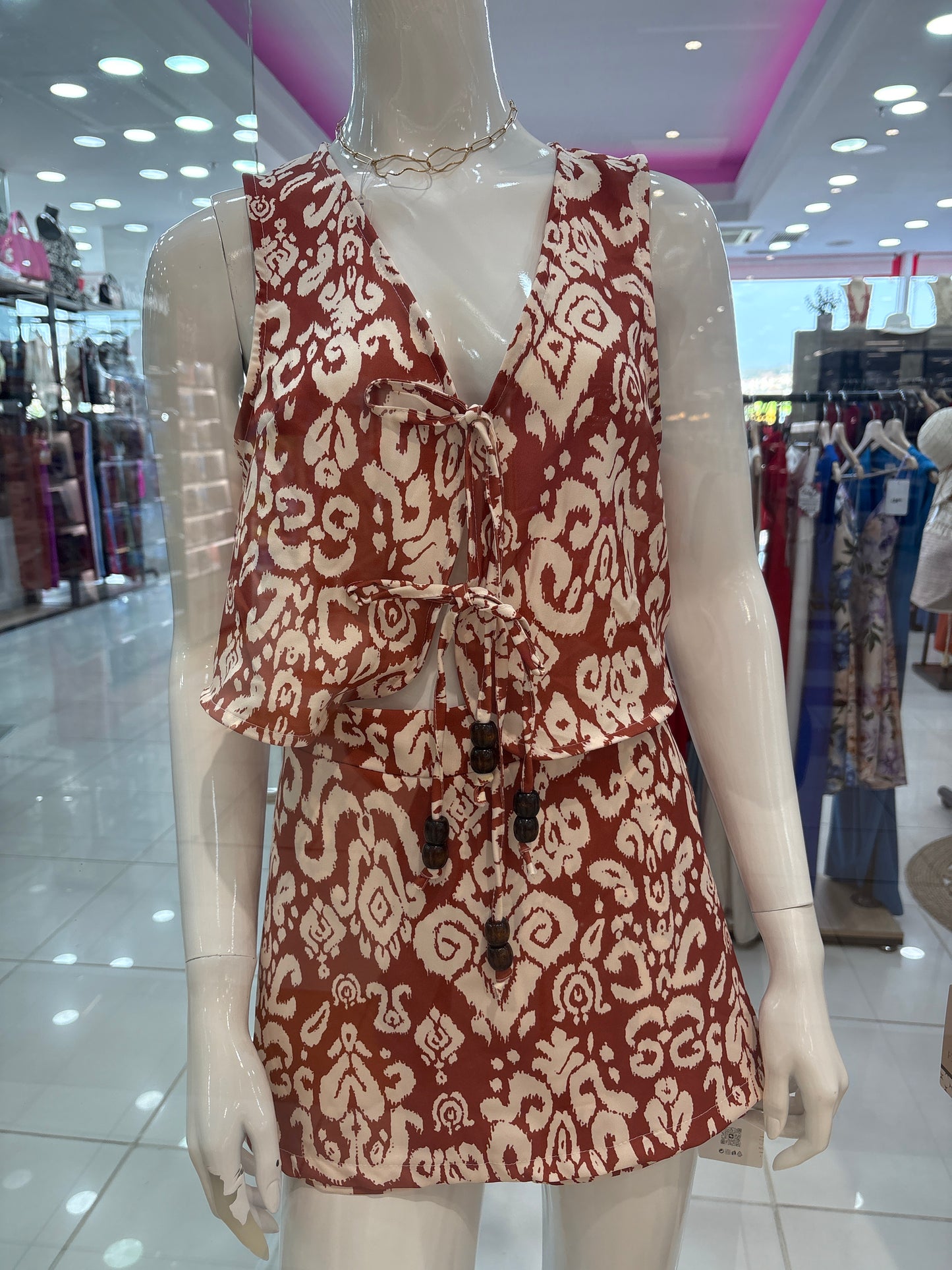 Conjunto estampado