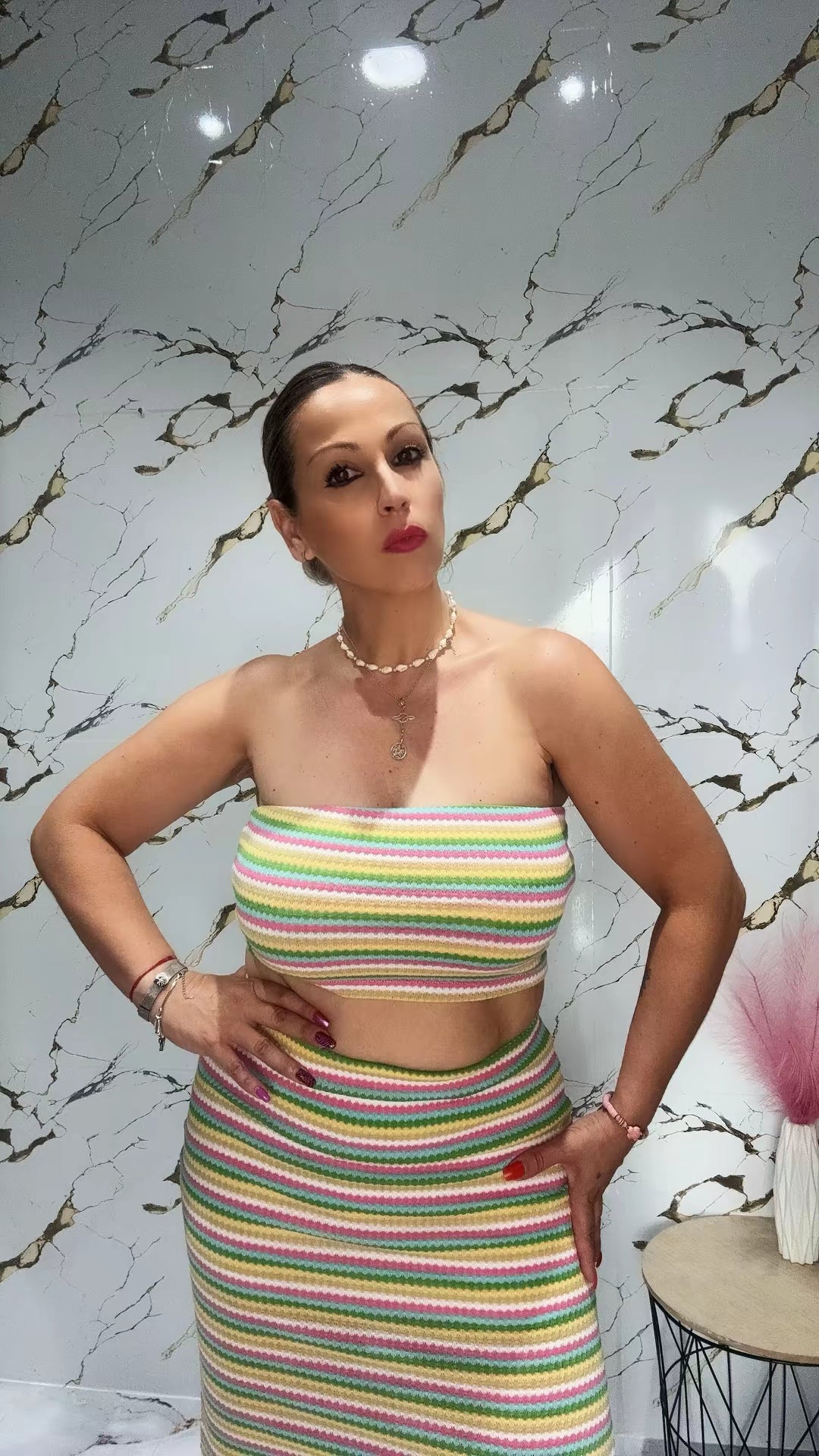 Conjunto rayas