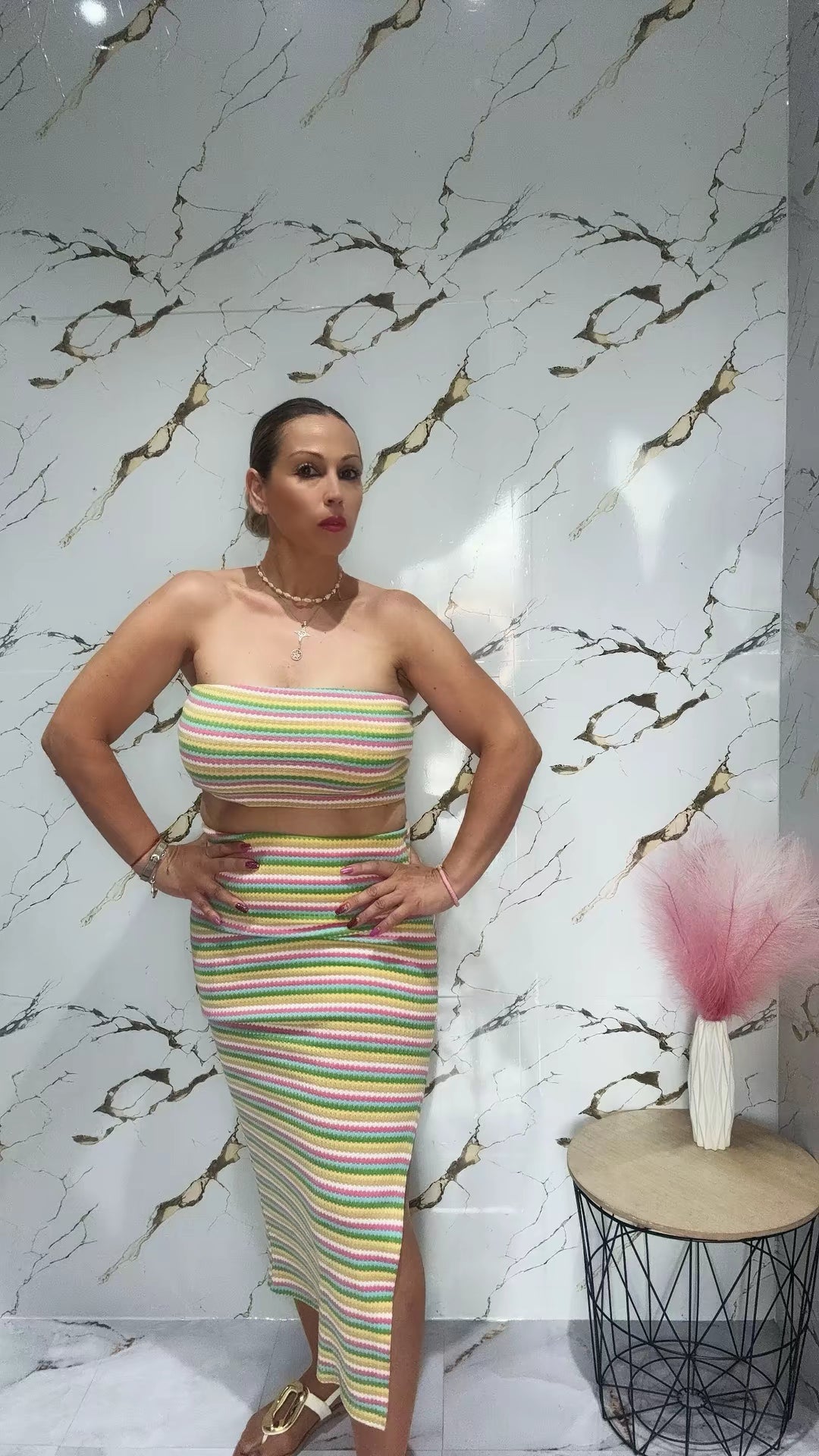 Conjunto rayas