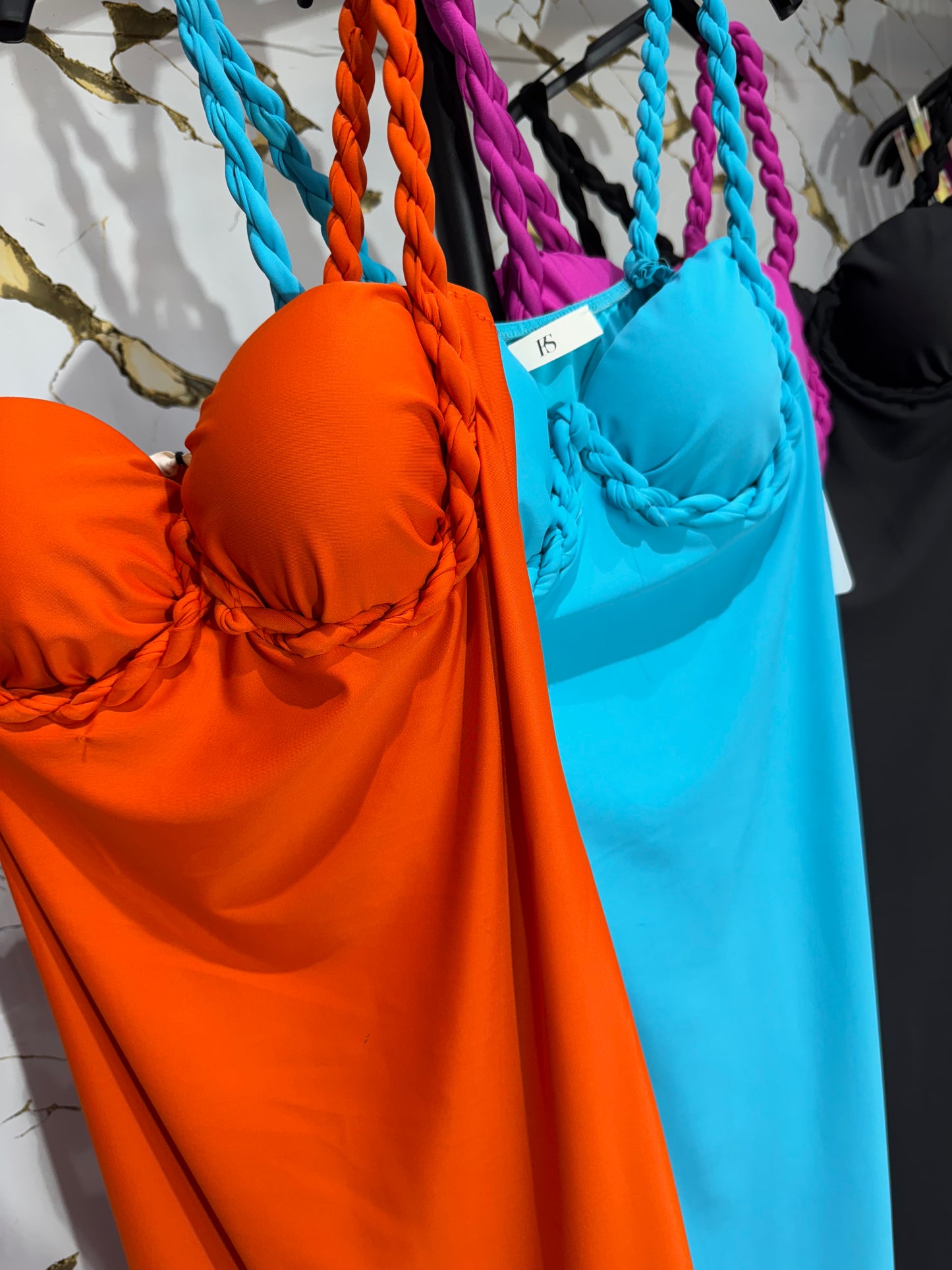 Vestido trenzado