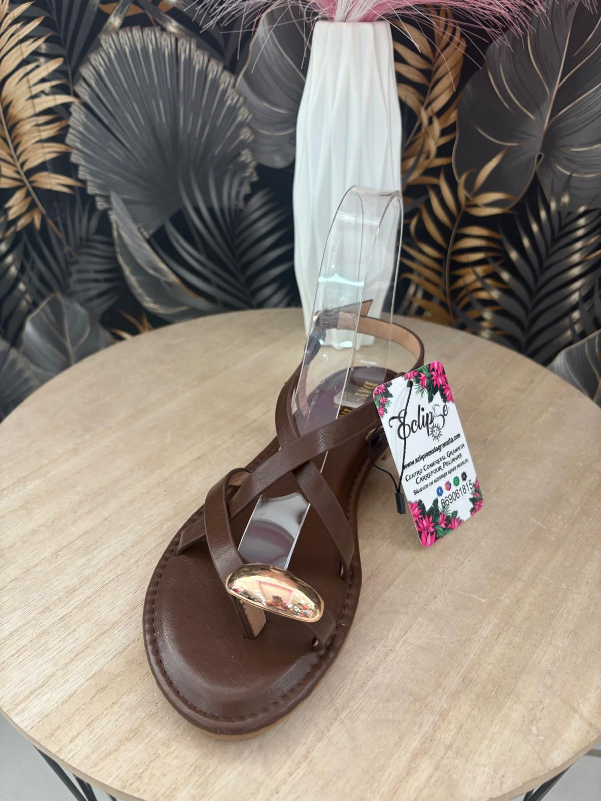 Sandalias chocolate