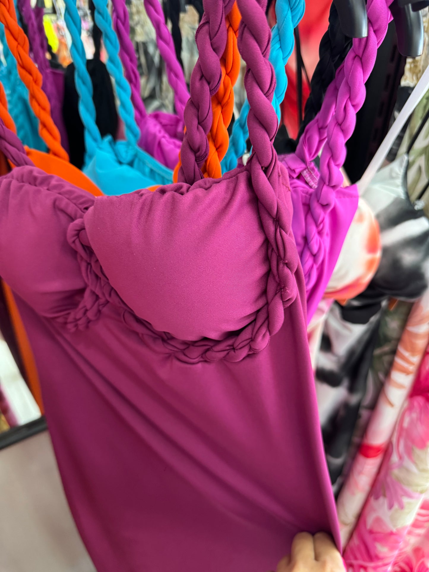Vestido trenzado