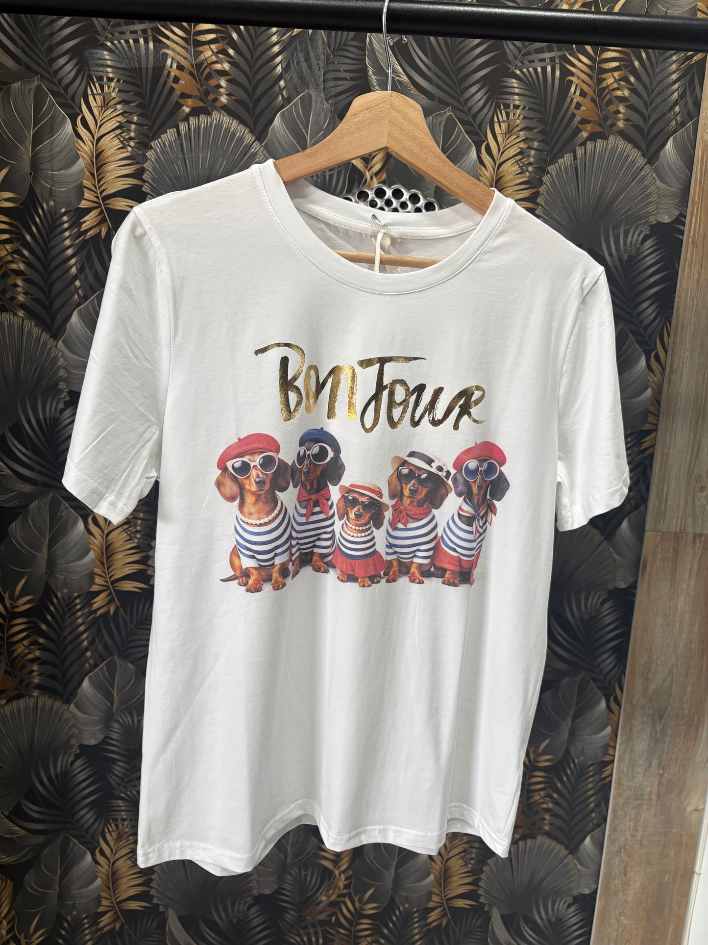 Camiseta Bon jour