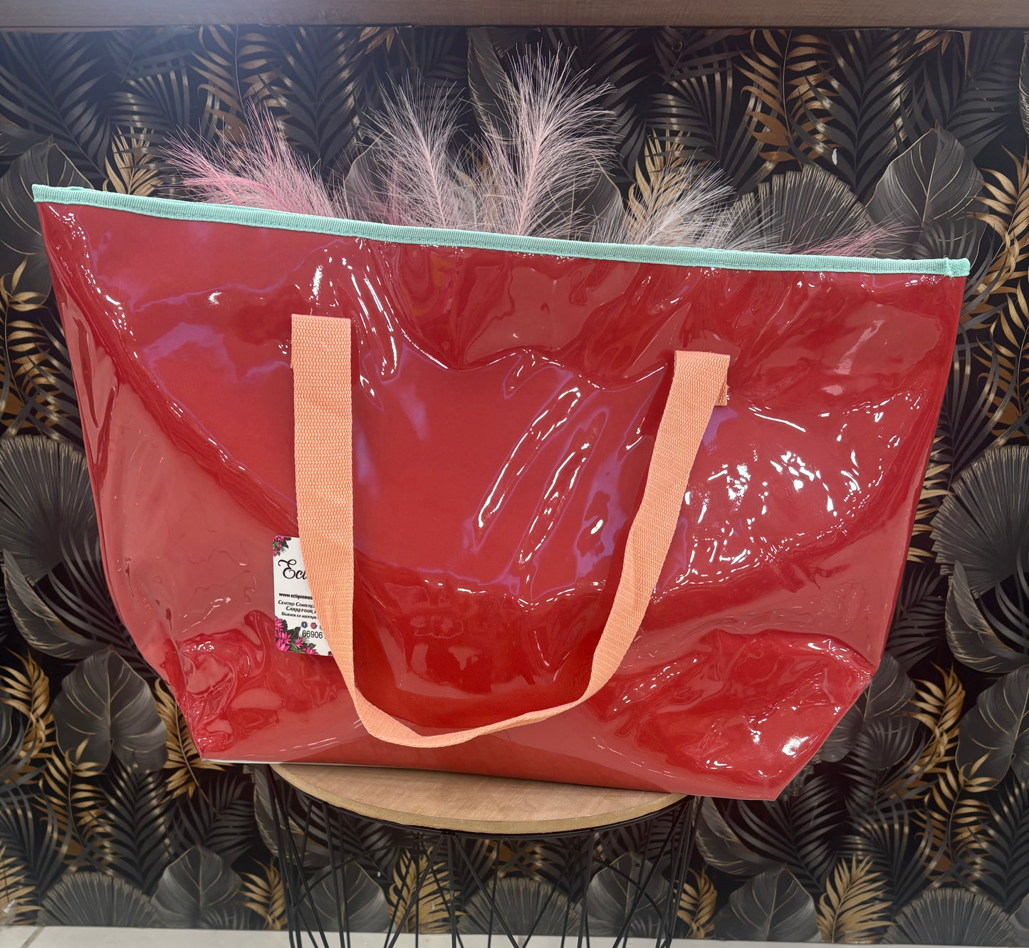 Bolso playa plastificado colores