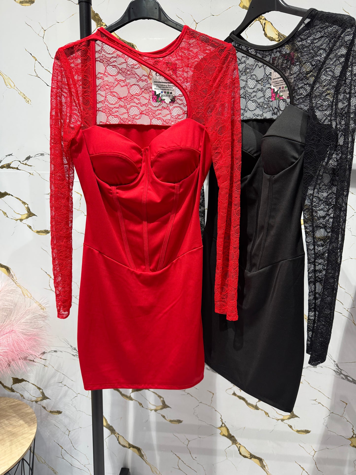 Vestido encaje