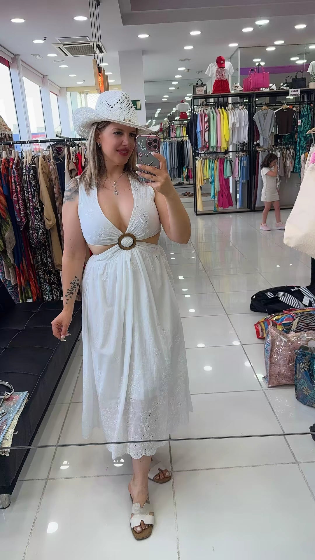 Vestido ibicenco