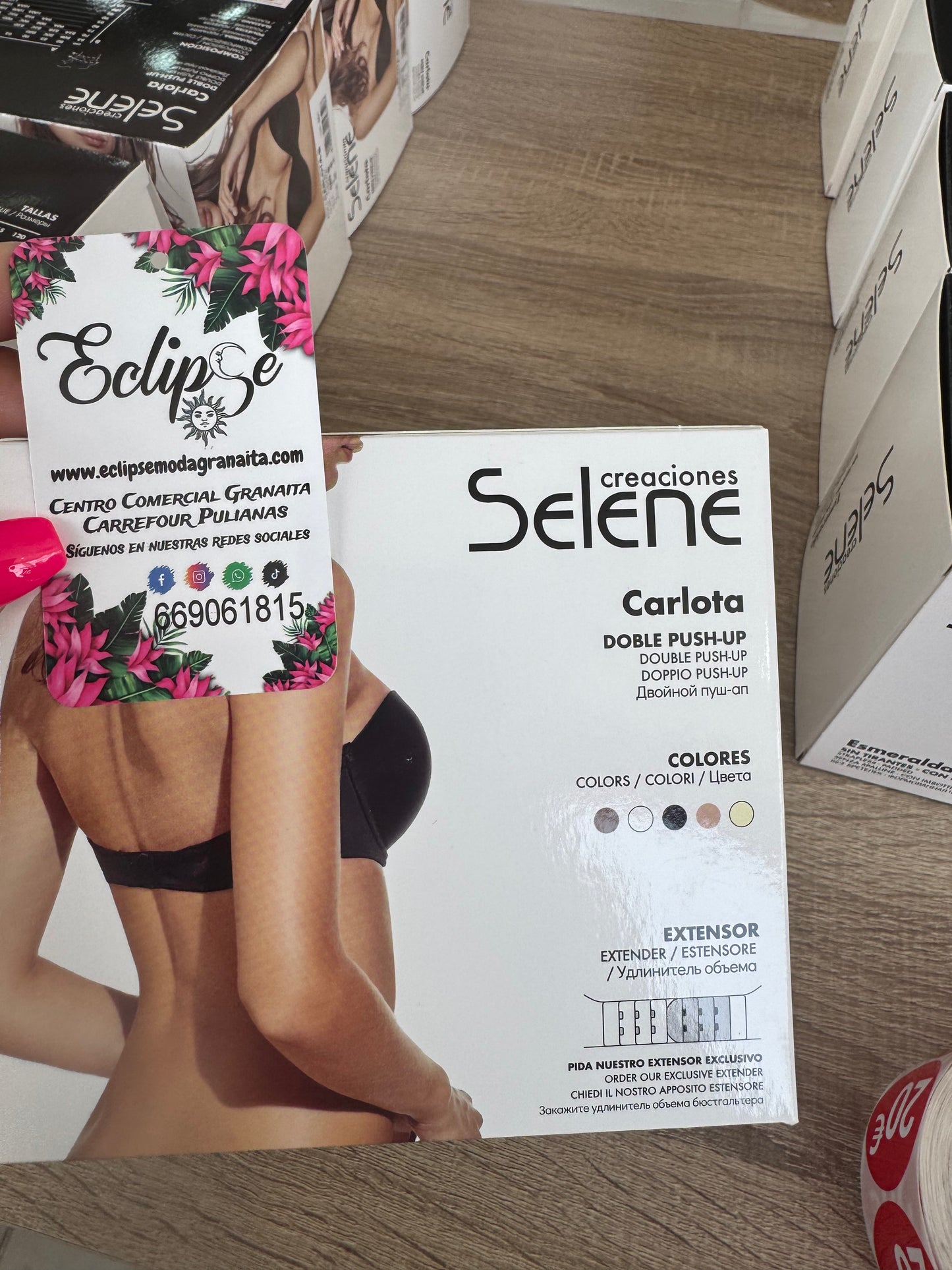 Sujetador Carlota doble push-up