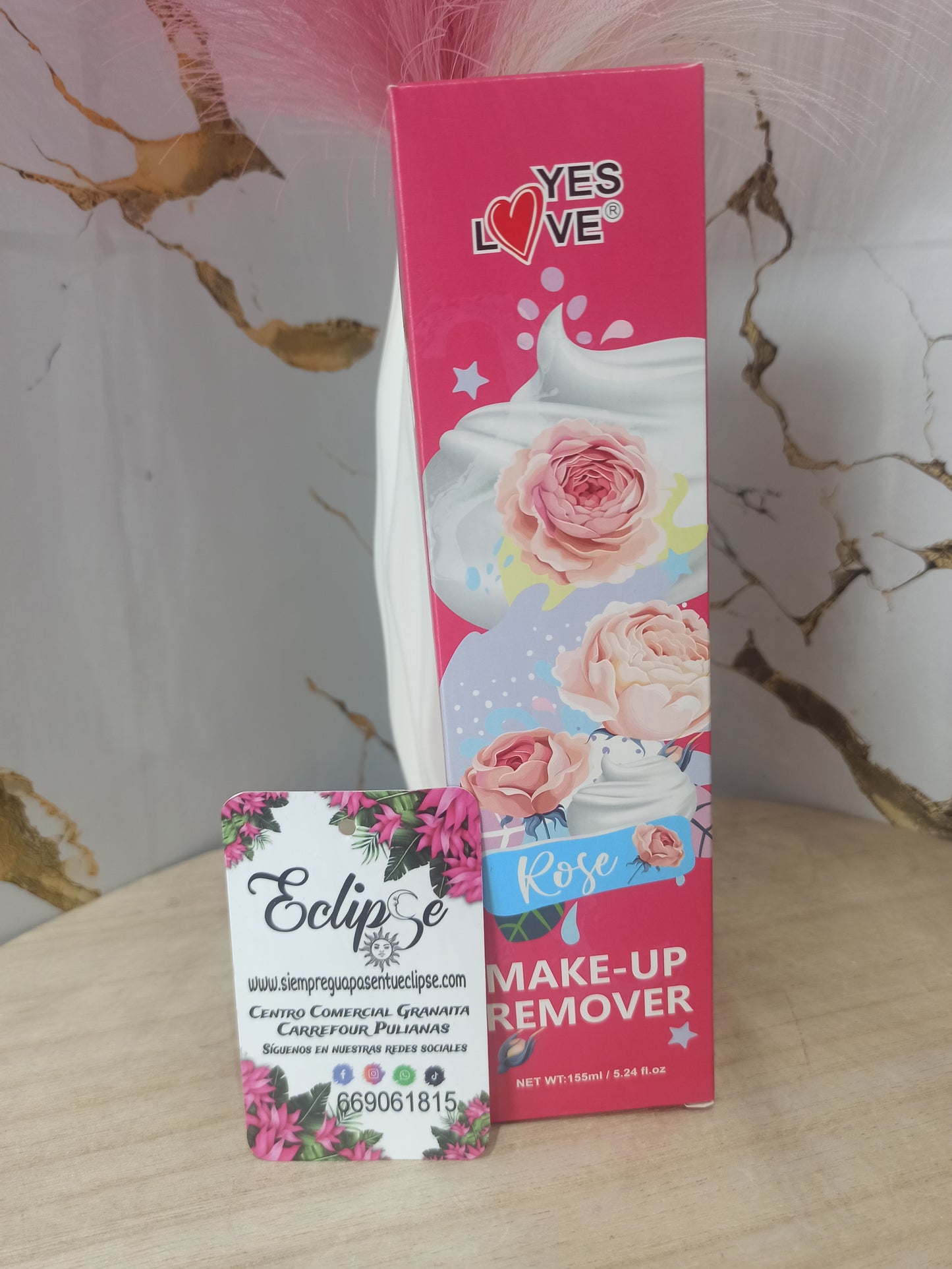 Desmaquillador agua de rosas