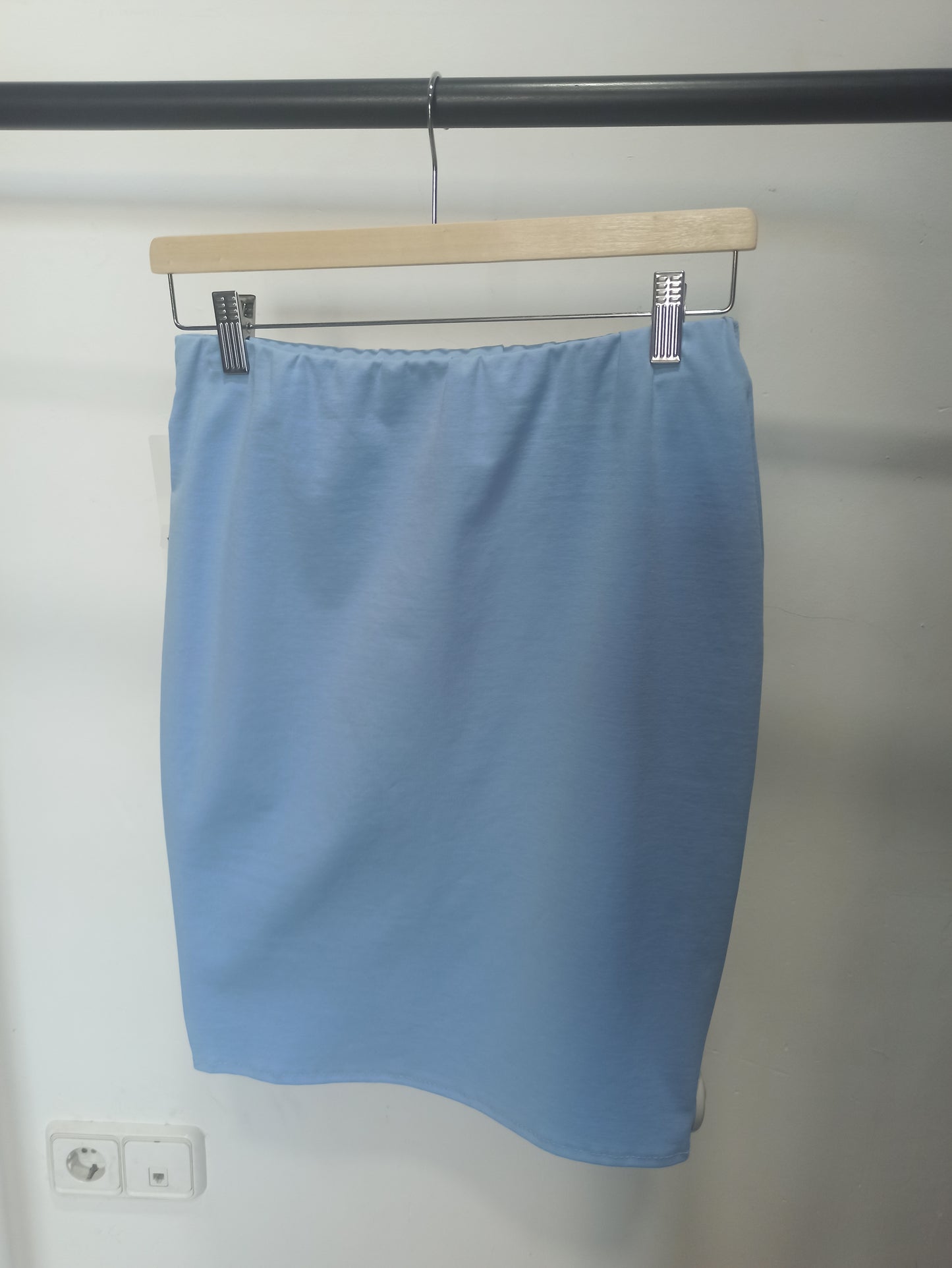 Falda Hong Kong azul