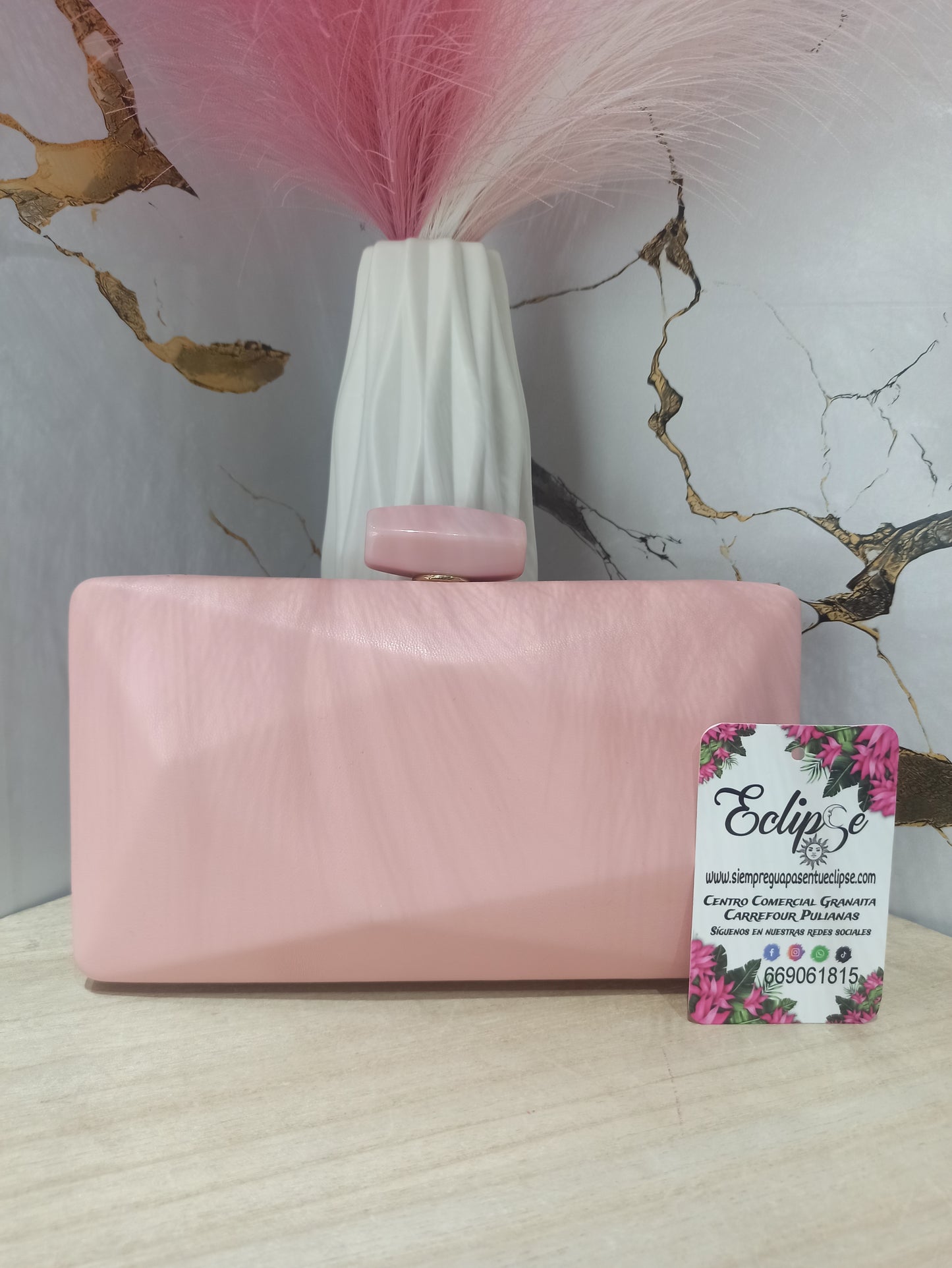Bolso fiesta rosa