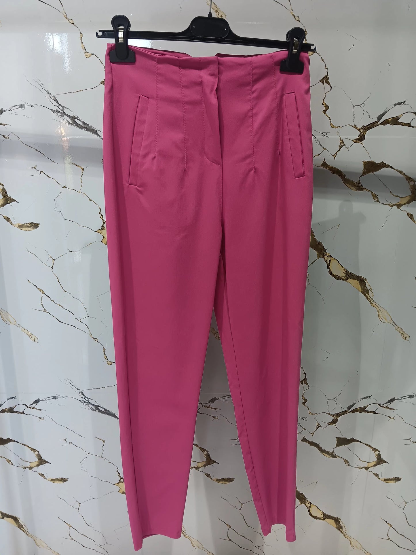 Pantalón largo rosa