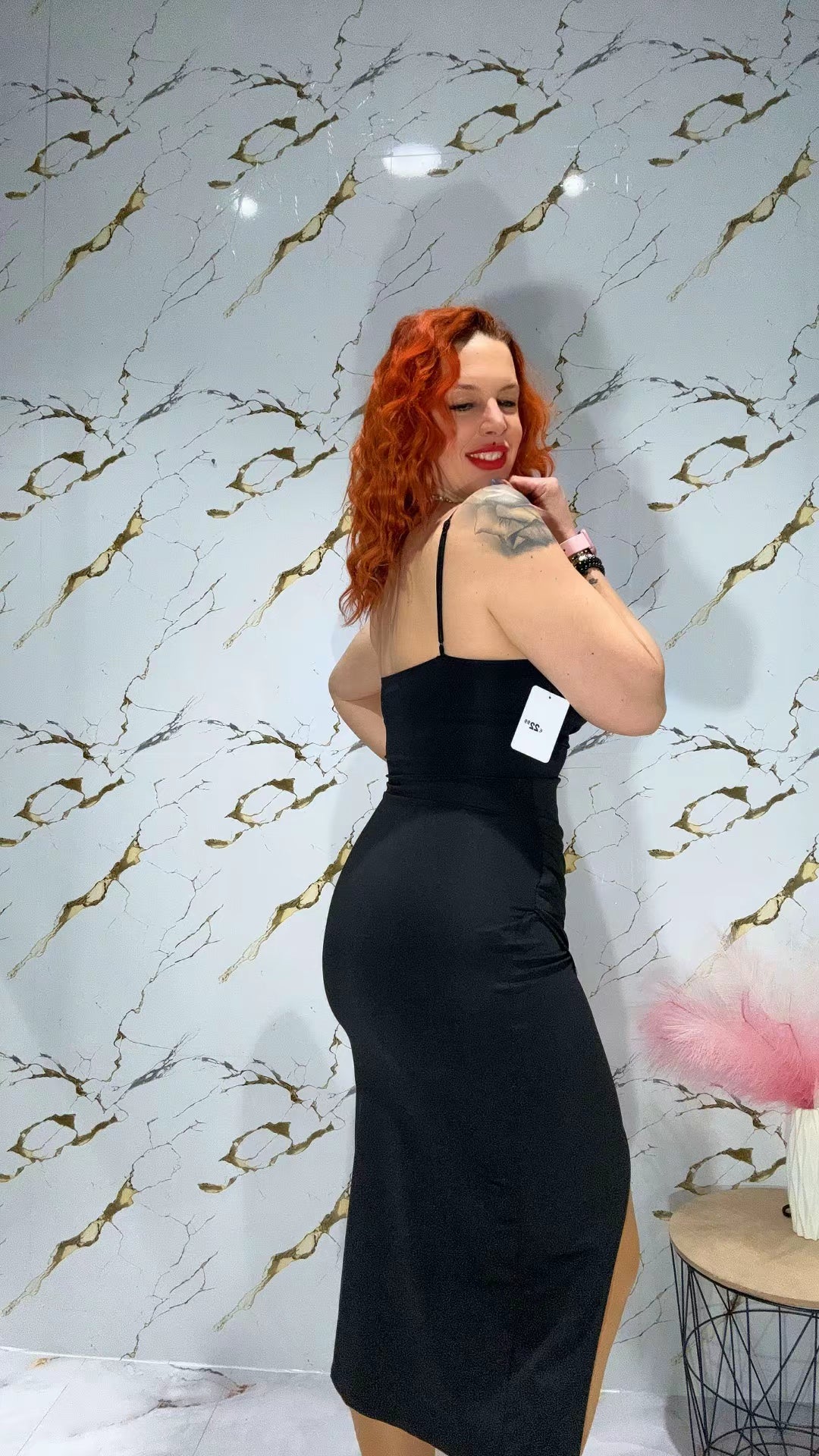 Vestido drapeado