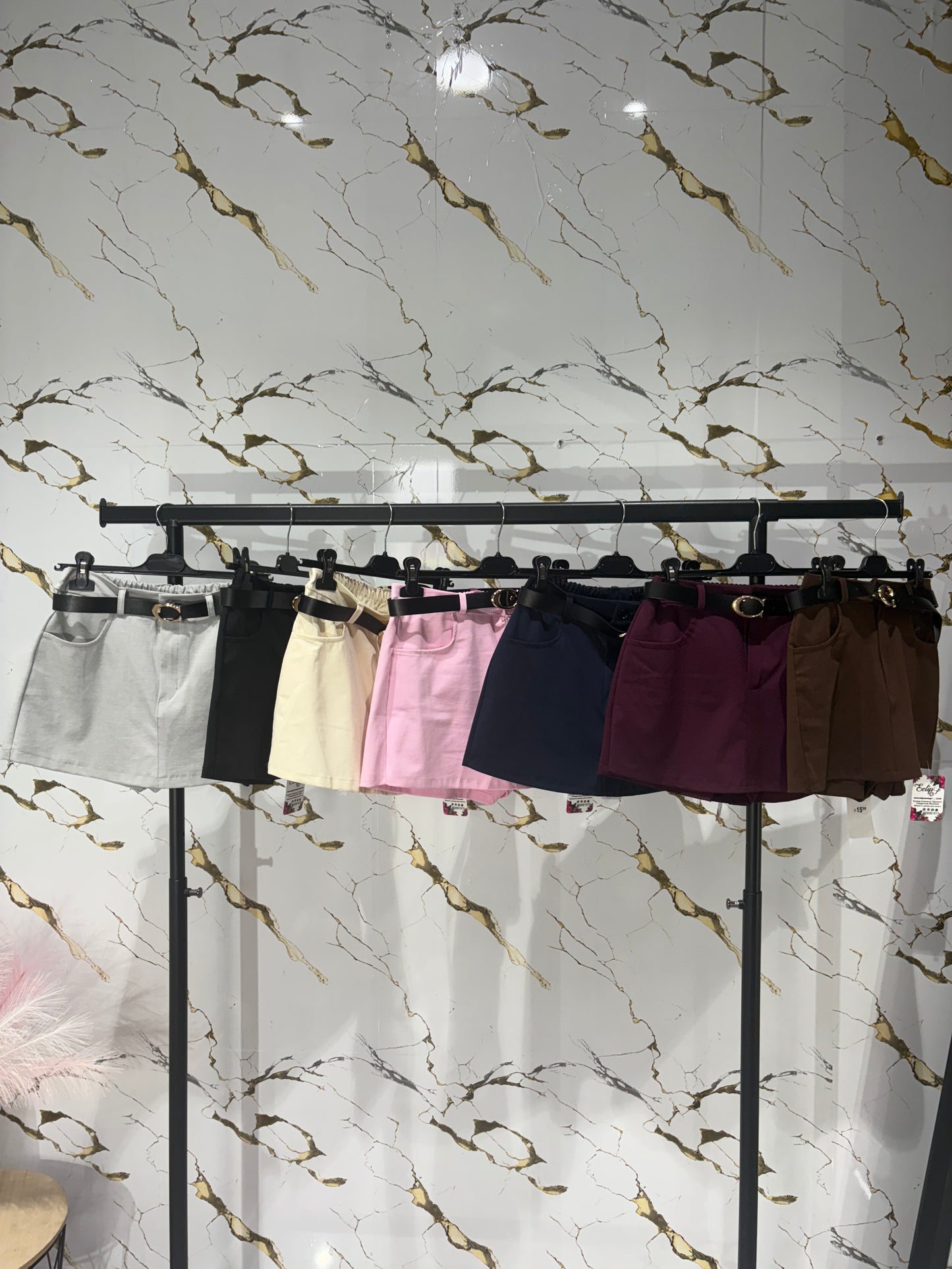 Mini falda pantalón