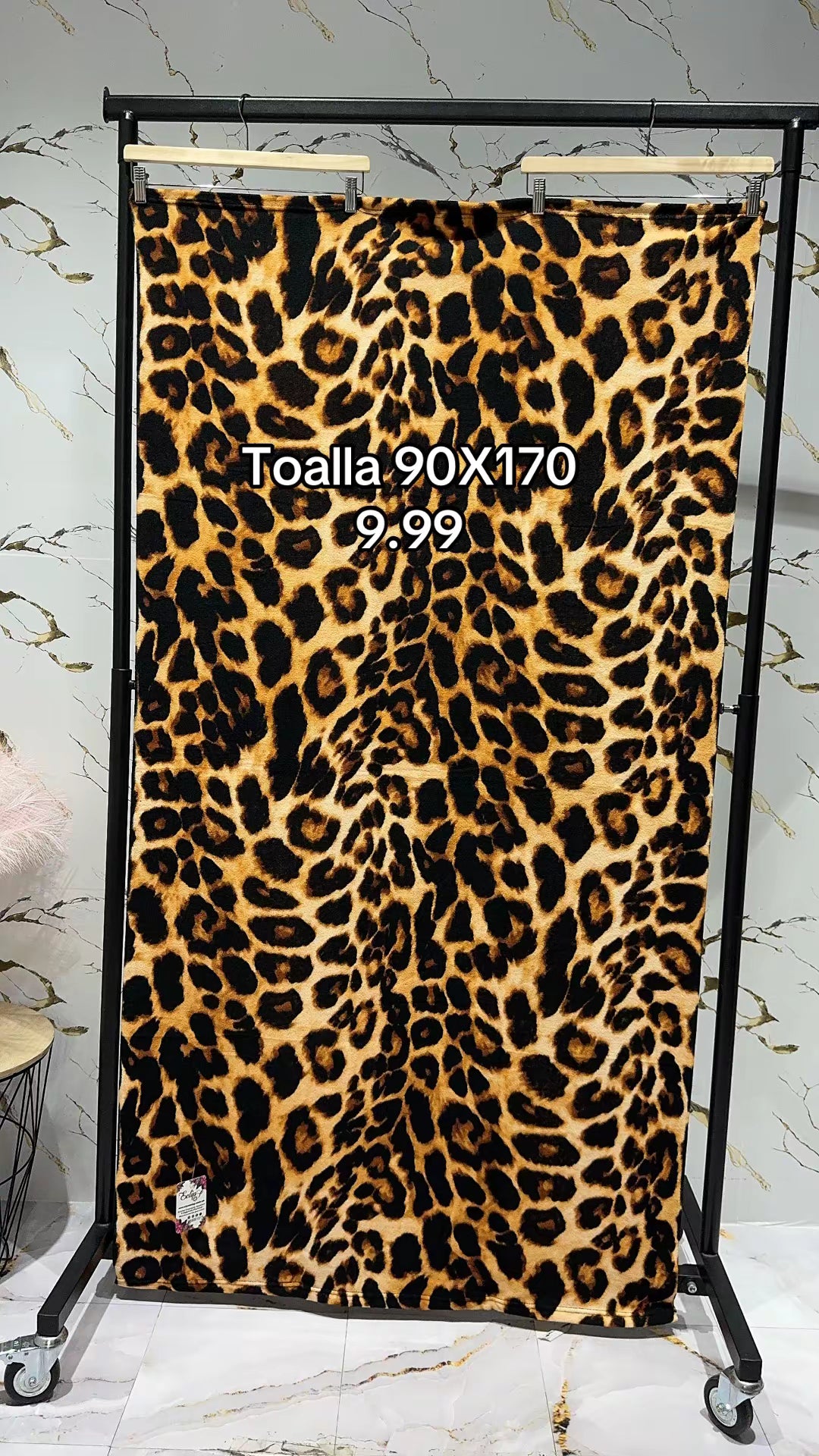 Toalla leopardo