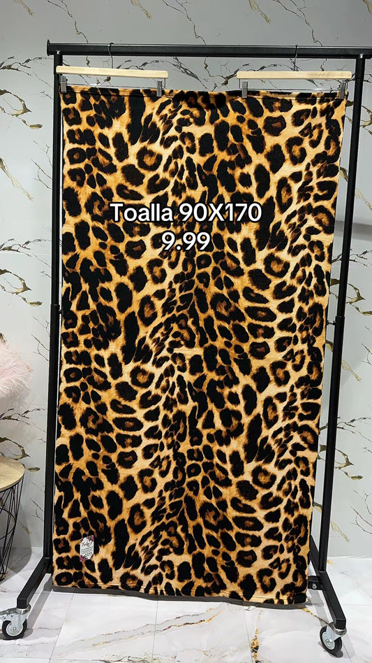 Toalla leopardo