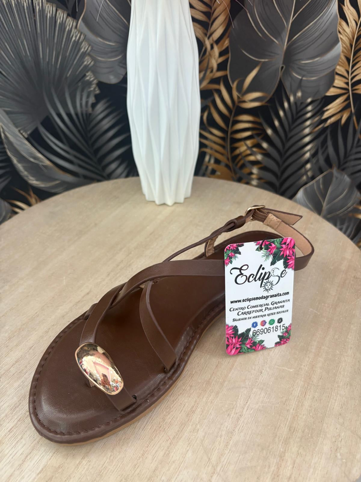 Sandalias chocolate