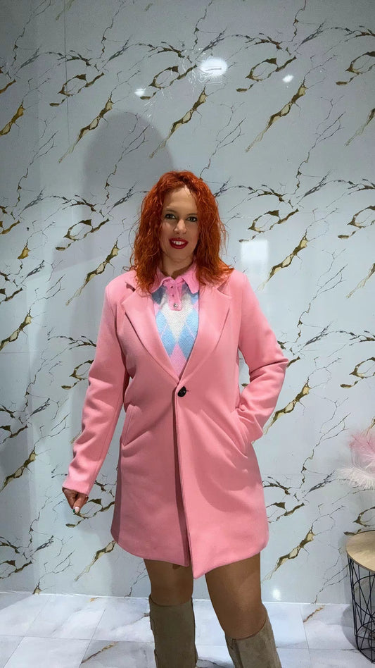 Abrigo rosa