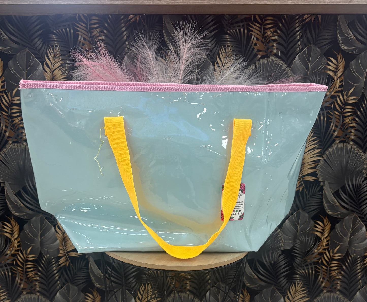 Bolso playa plastificado colores