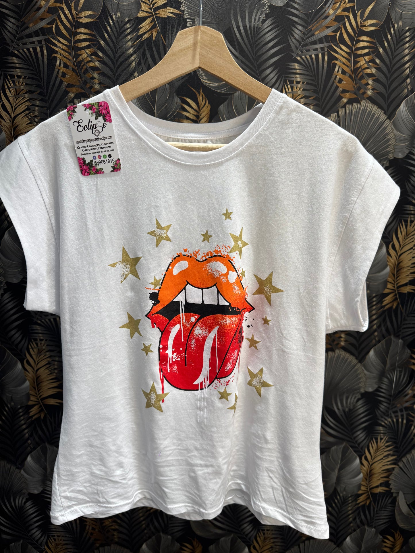 Camiseta lengua
