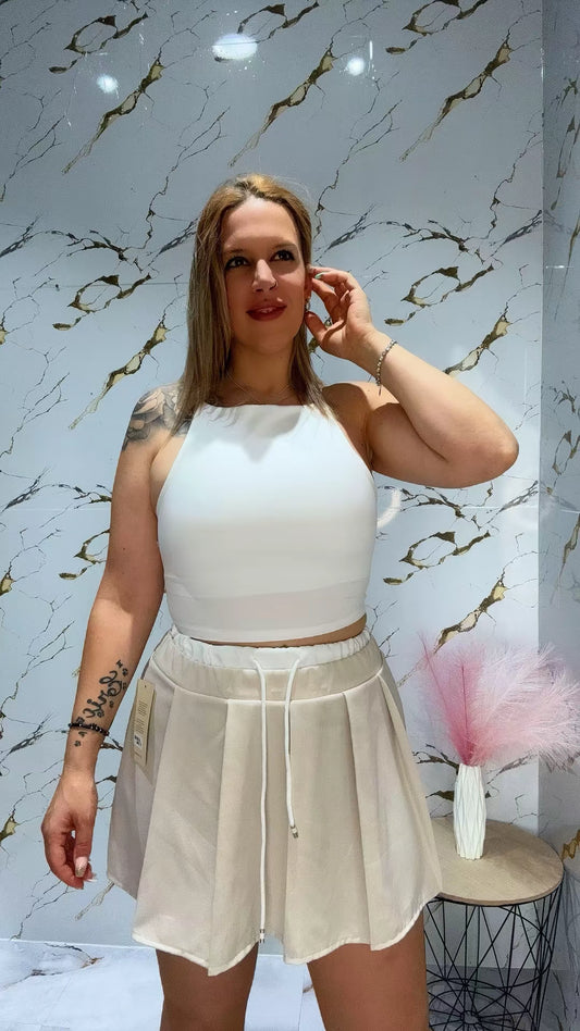 Camiseta de tirantes blanca
