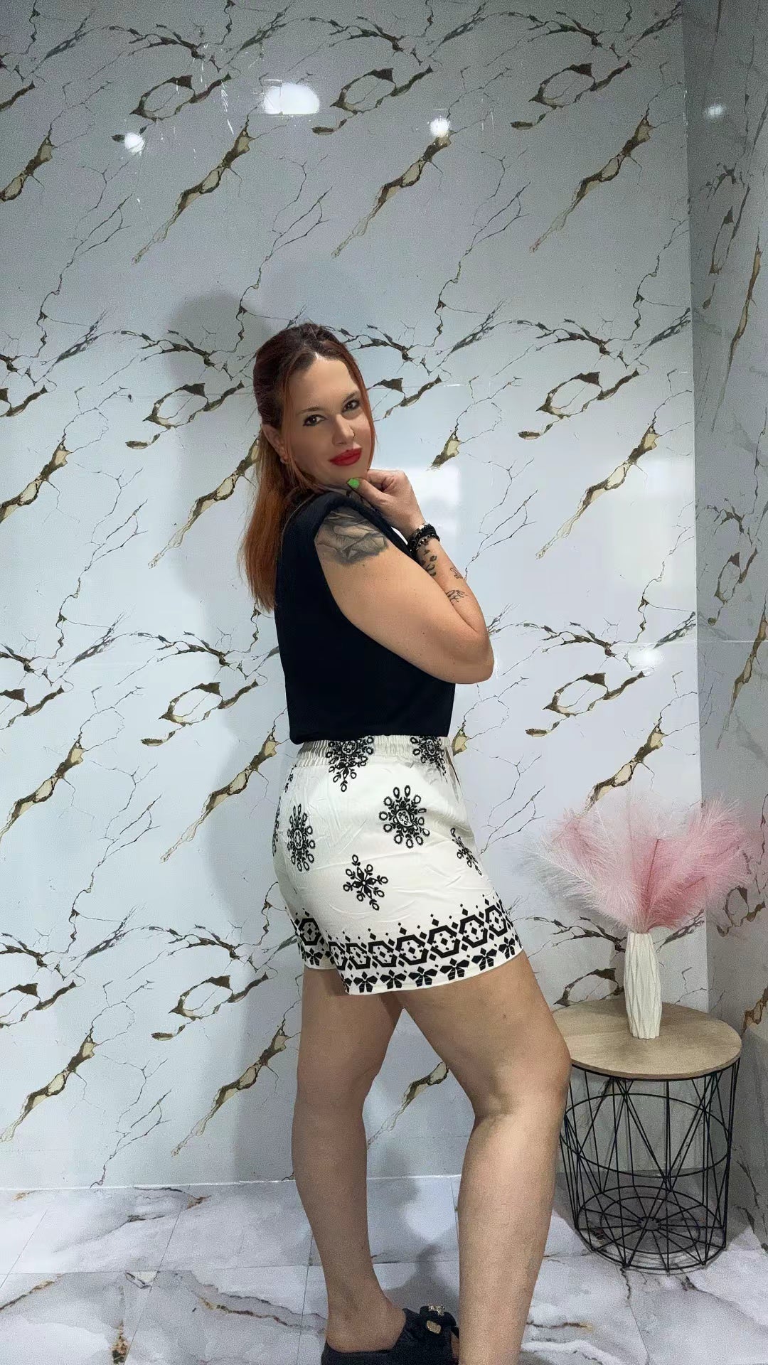 Pantalón estampado