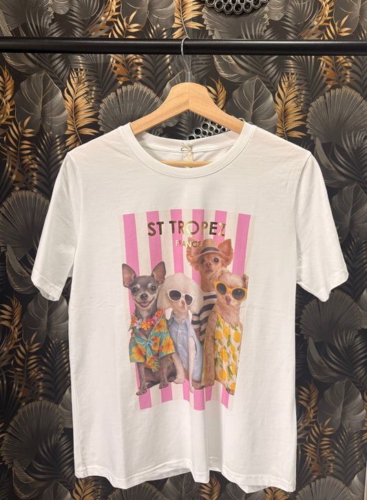 Camiseta perritos