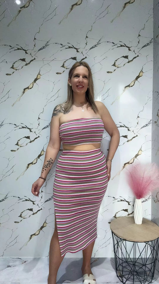 Conjunto rayas