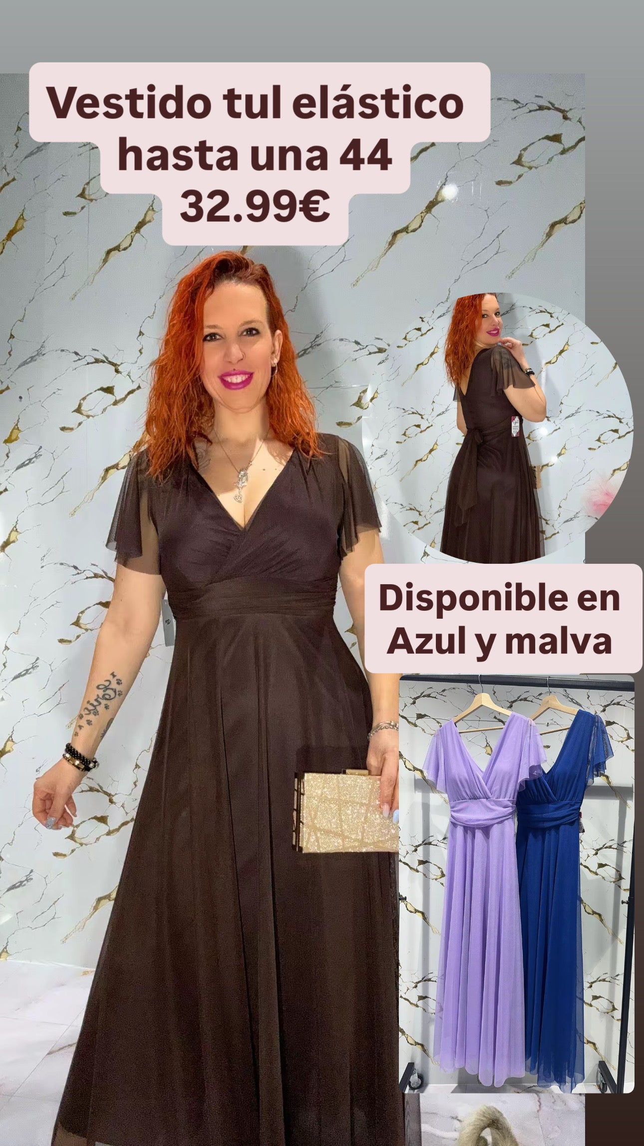 Vestido tul