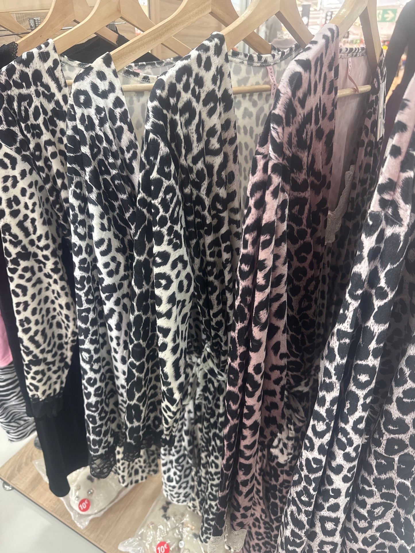Conjunto noche animal print