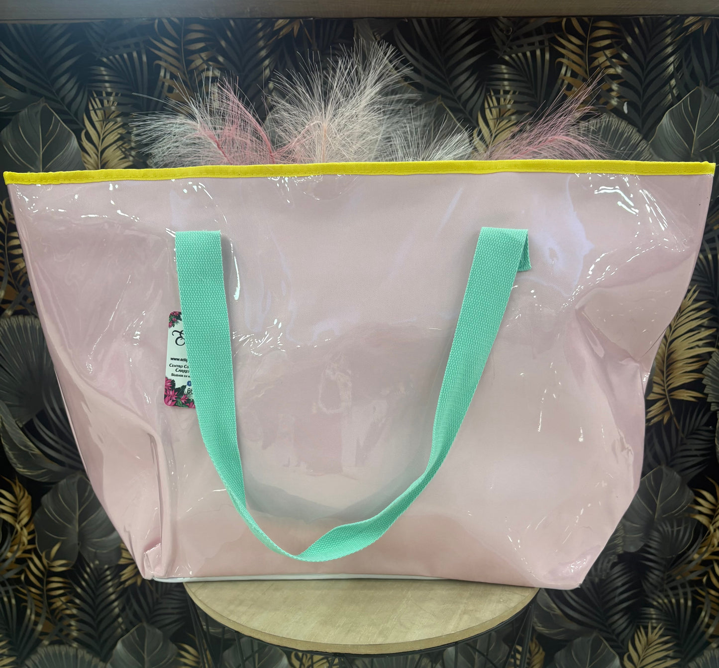 Bolso playa plastificado colores