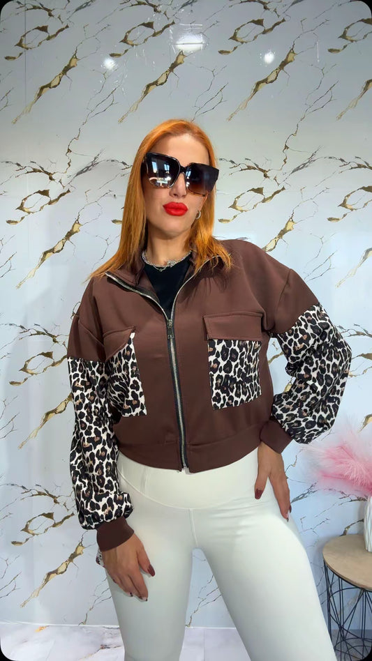Bomber leopardo