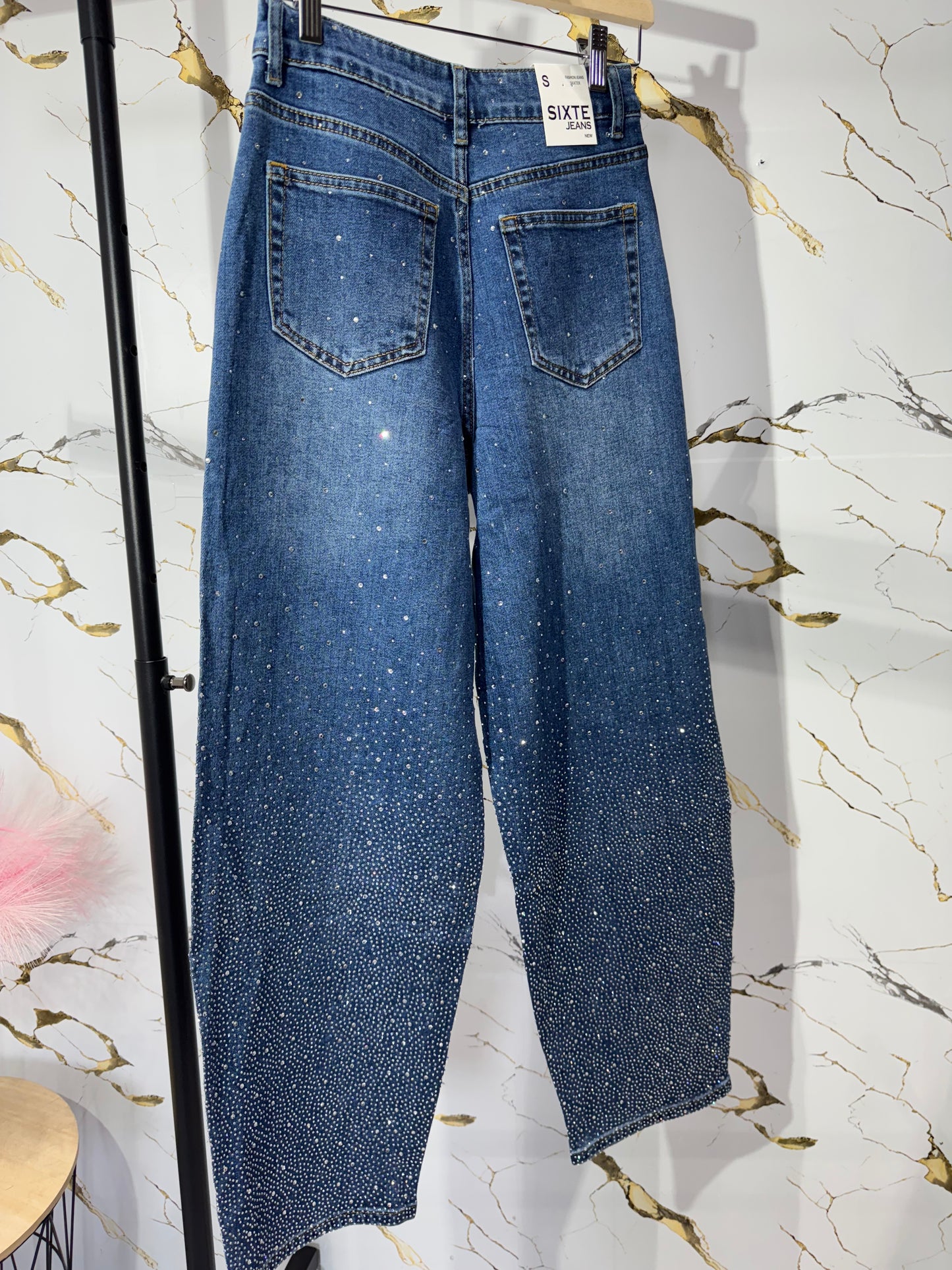 Vaquero balón brillo