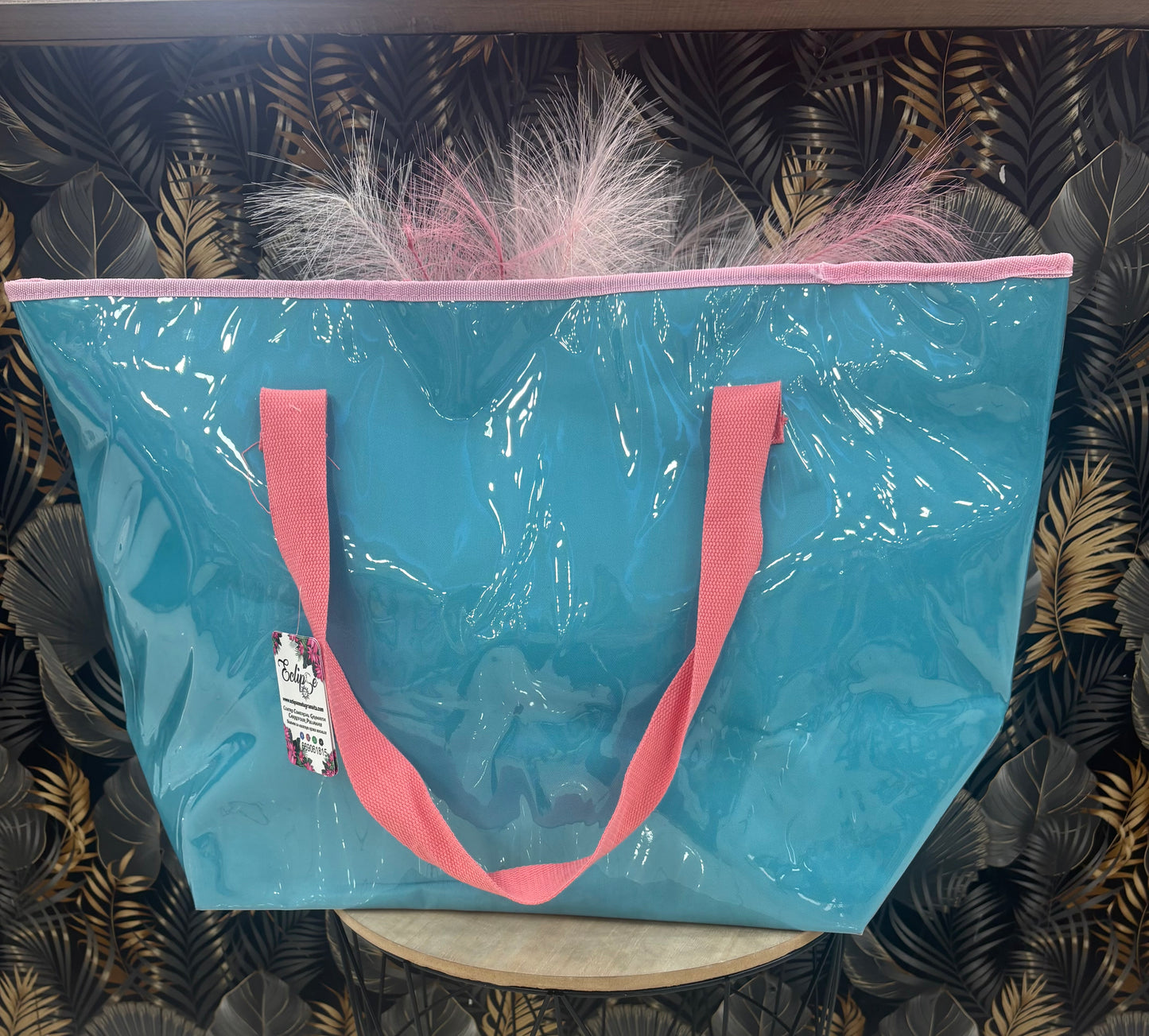 Bolso playa plastificado colores