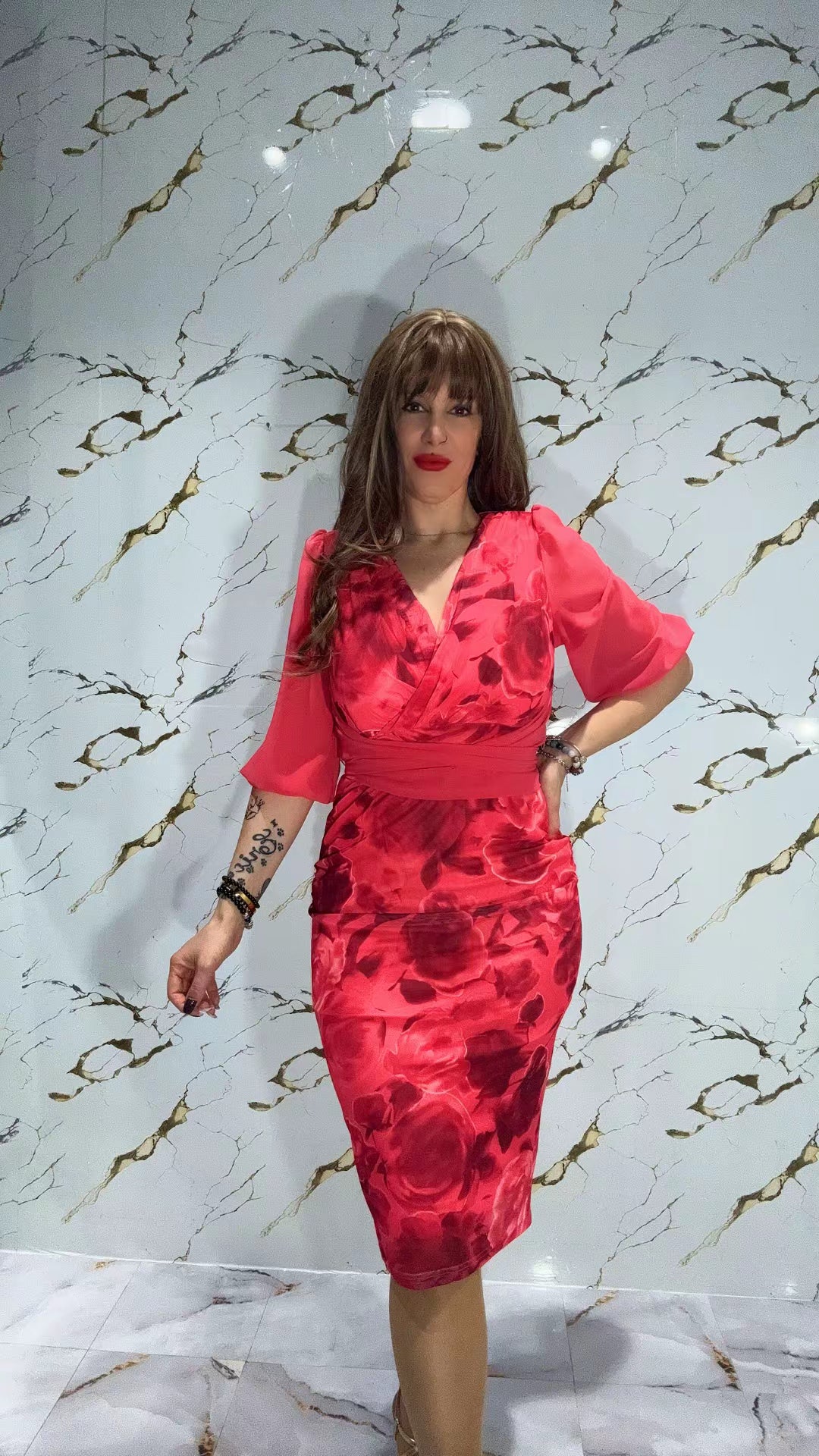 Vestido estampado