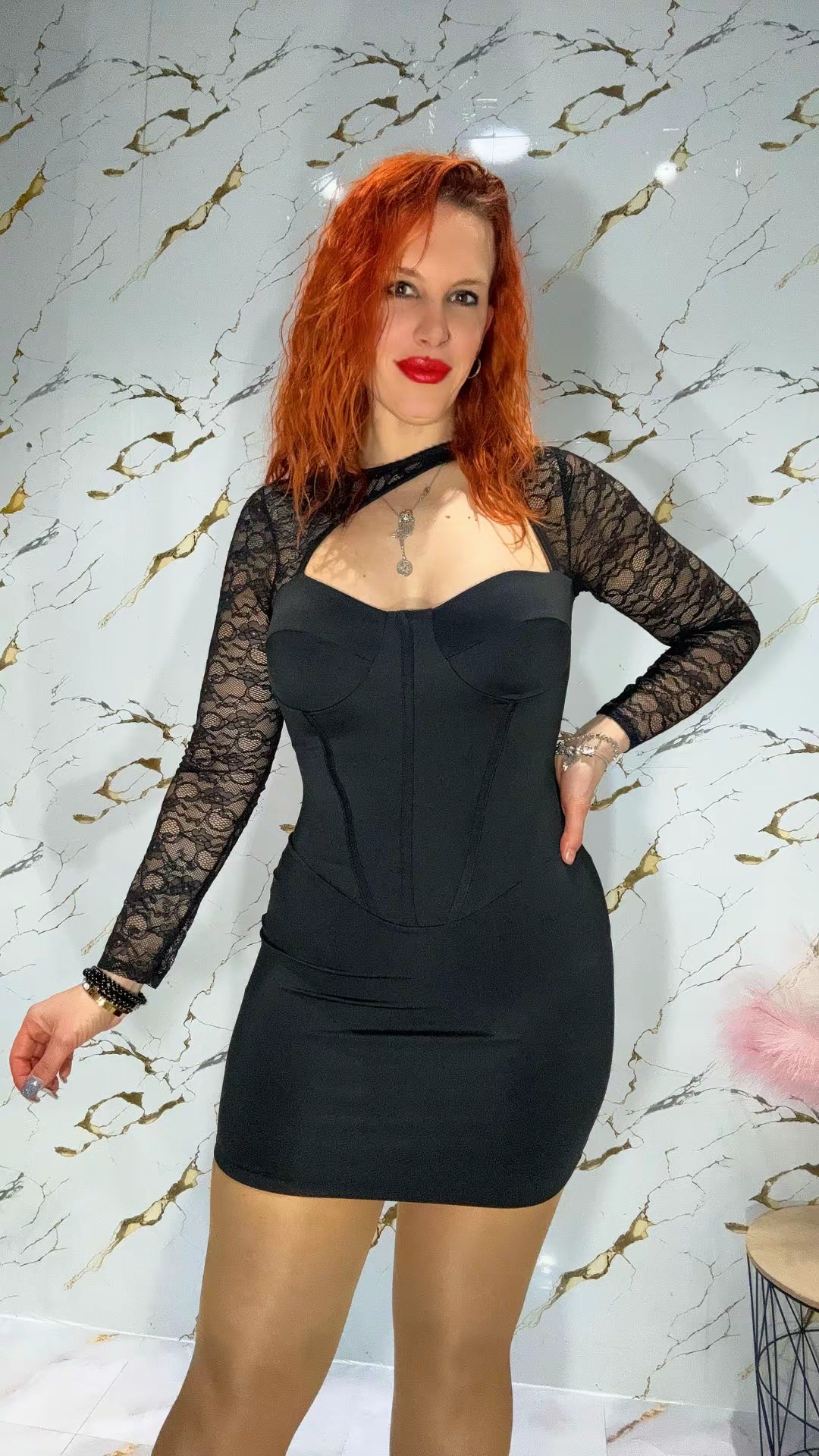 Vestido encaje