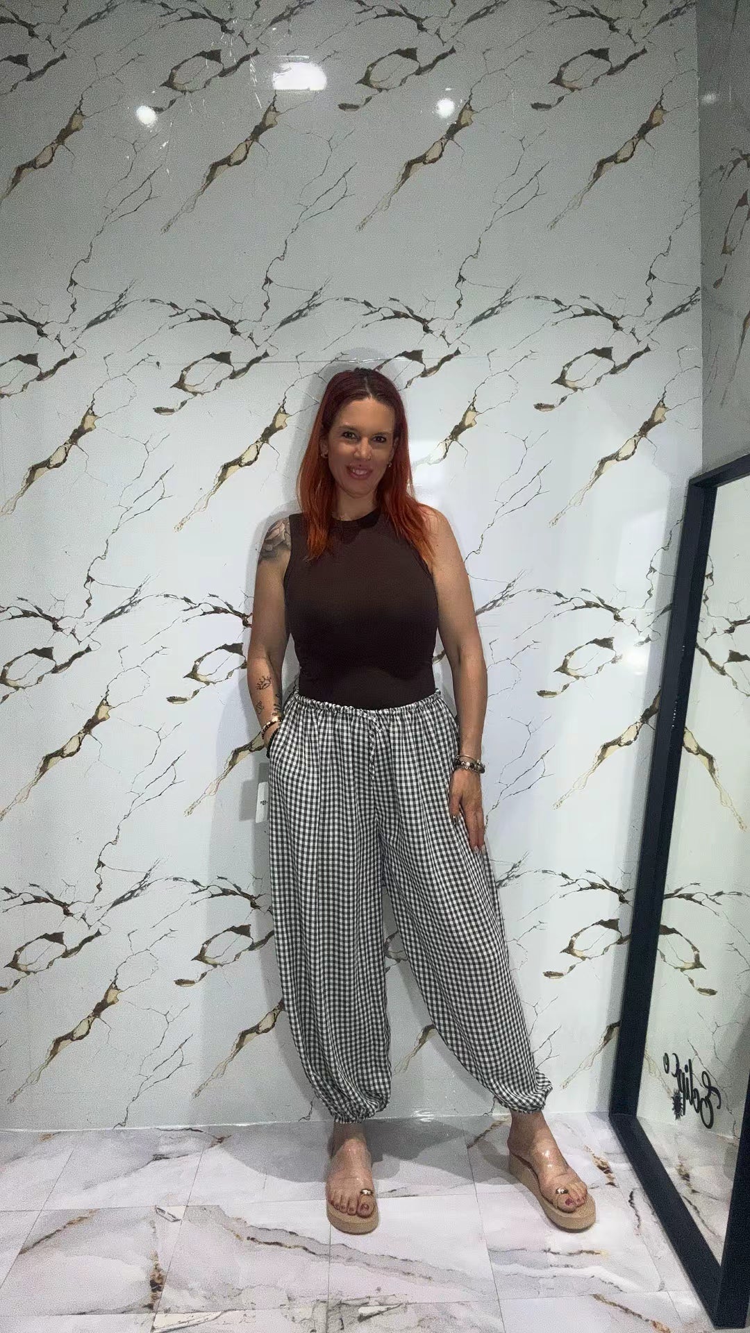 Pantalón vichy