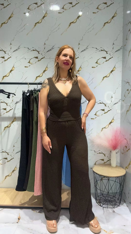 Conjunto Zara Top