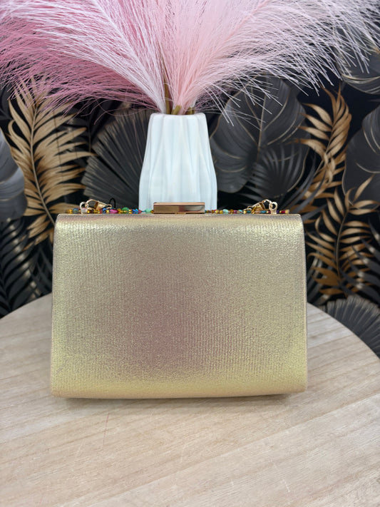 Bolso pedrería colores