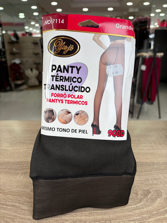 Panty térmico translúcido