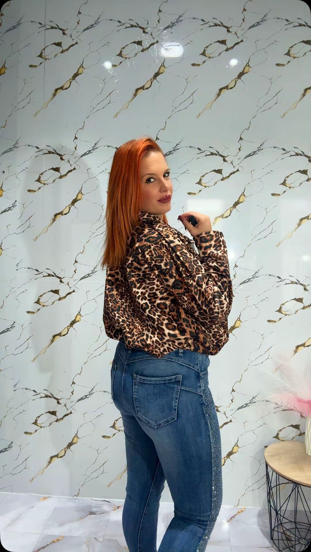 Chaqueta leopardo