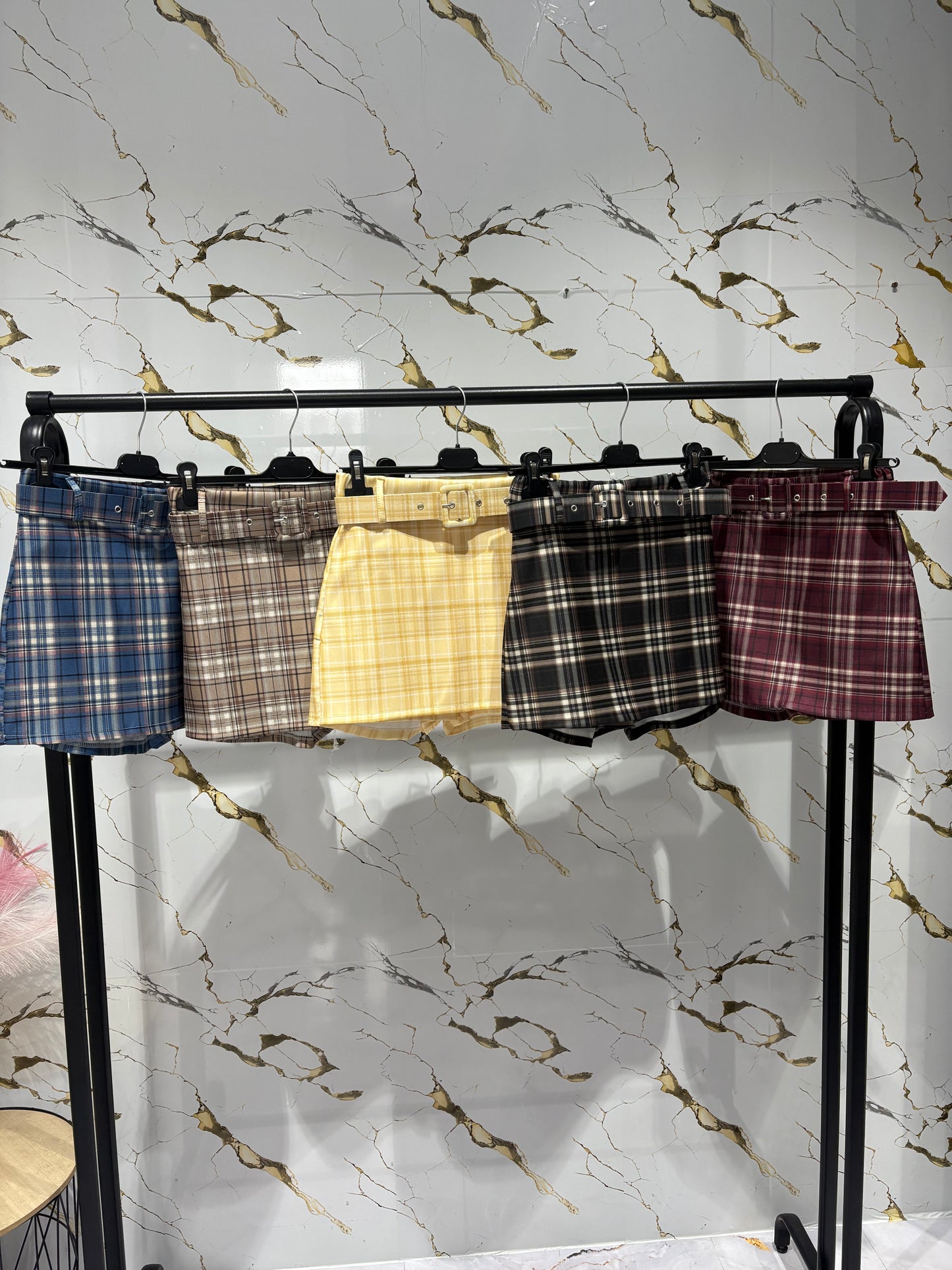 Falda pantalón cuadros