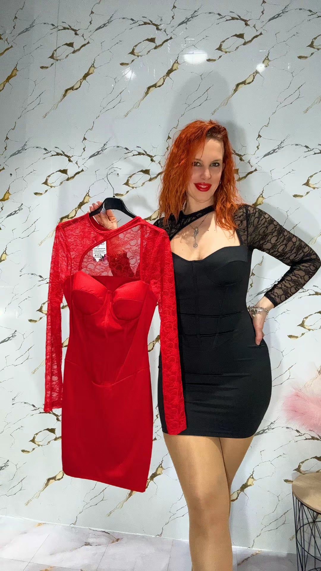 Vestido encaje