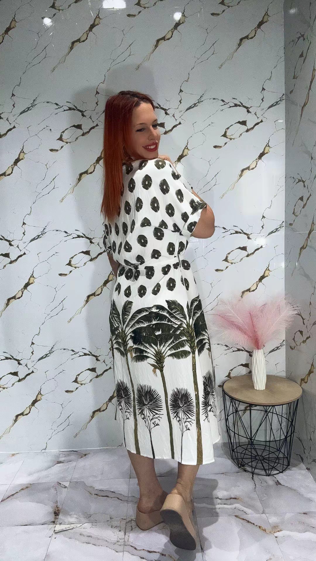 Vestido palmeras