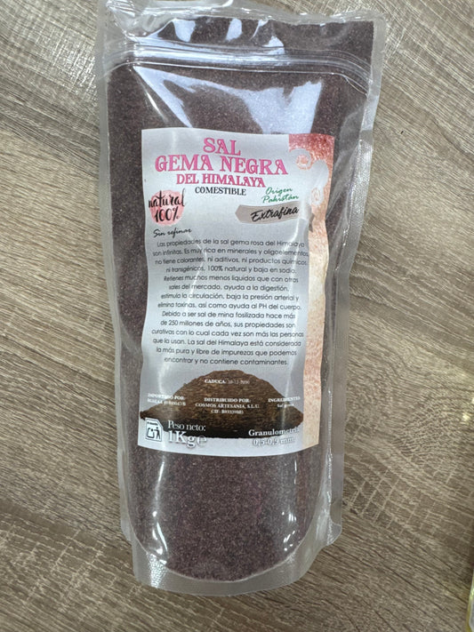 Sal Gema Negra