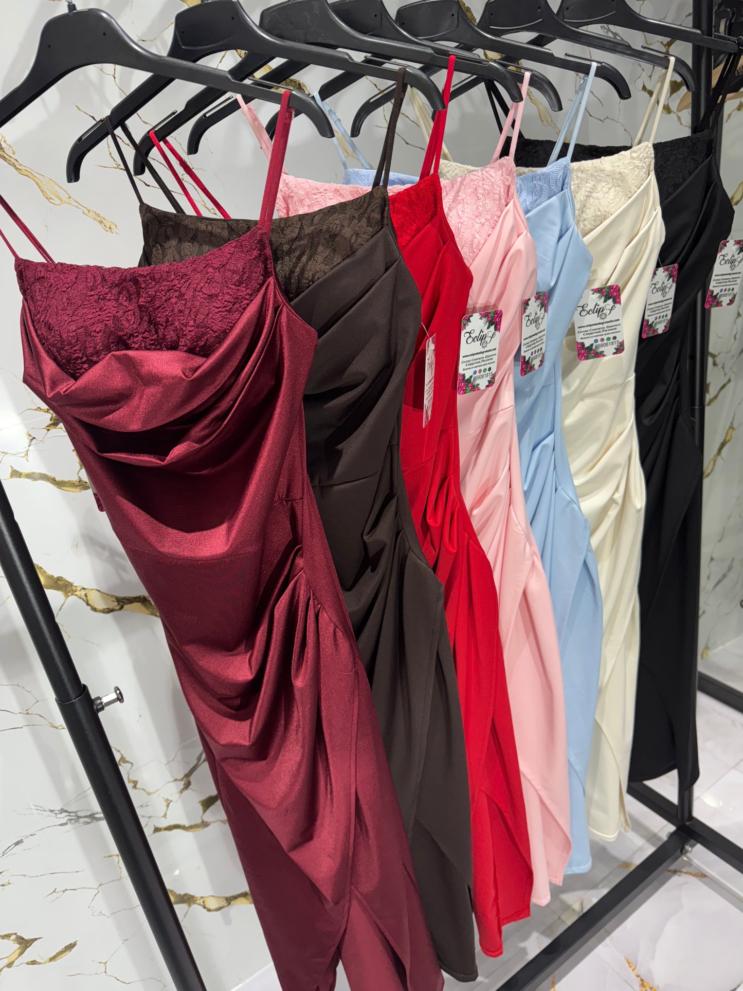 Vestido drapeado