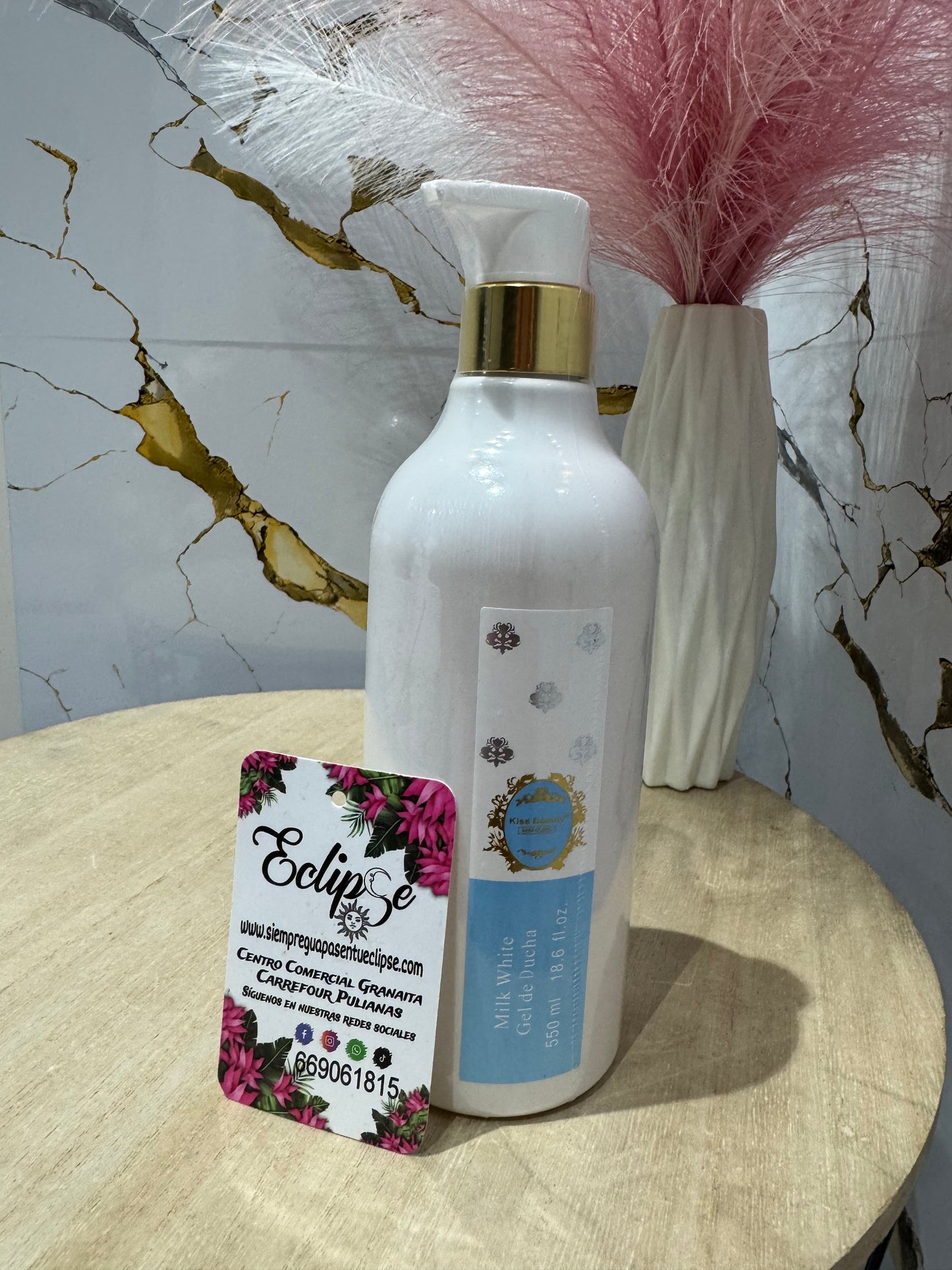 Gel de ducha, inspiración Bianco Latte￼