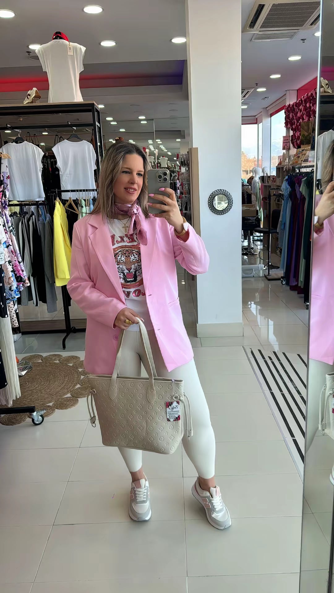 Blazer rosa