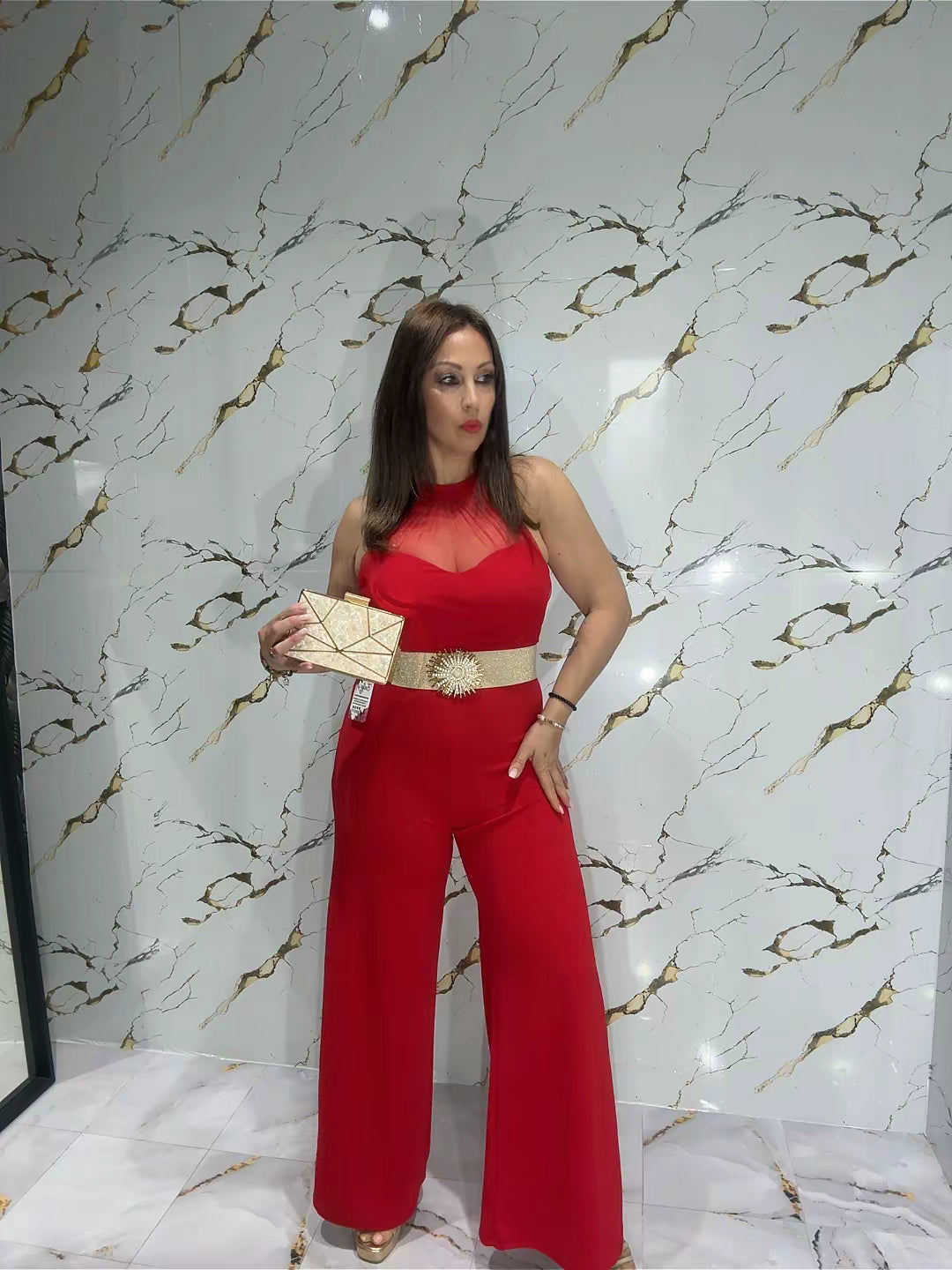 Mono tull transparente